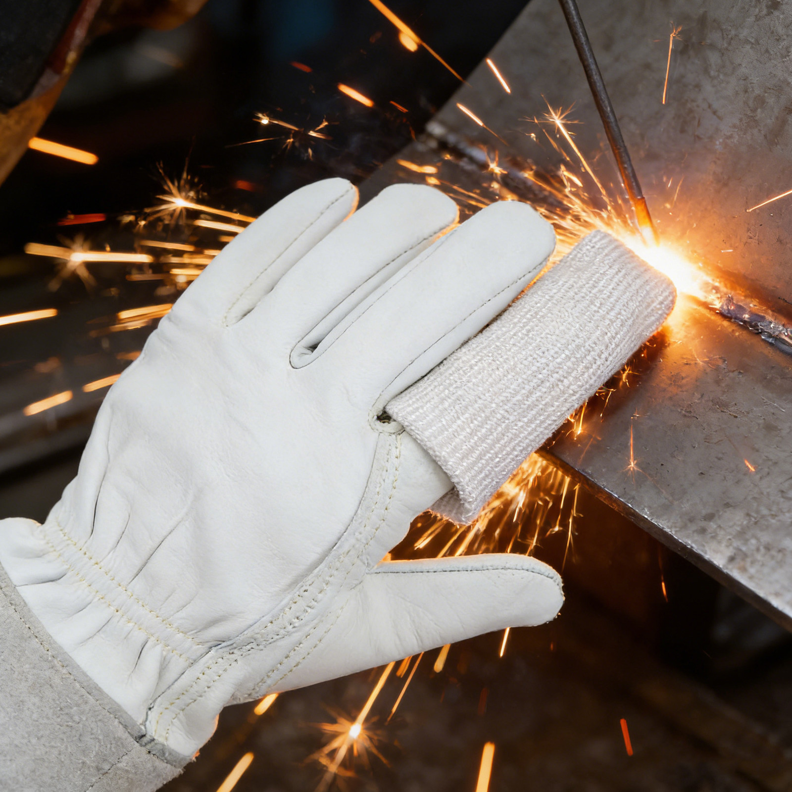 ถุงมือเชื่อมทิกกันความร้อนแบบไ - Heat Resistant Glove บทวิจารณ์และราคา