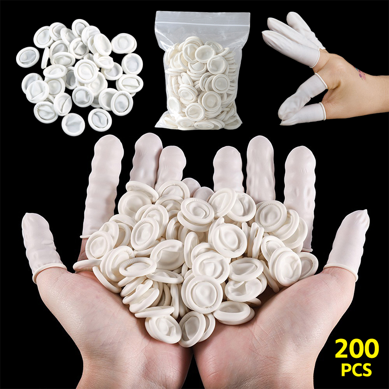 200 ชิ้น/ถุงทิ้งยาง Latex Fing - Latex Disposable Glove บทวิจารณ์และราคา