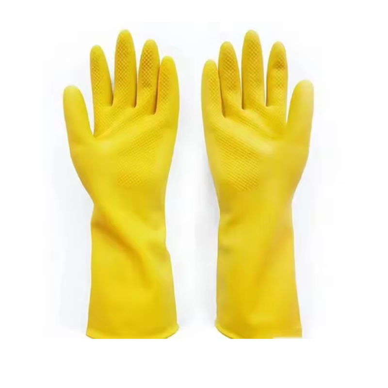1/3/5/10PCS ถุงมือยางล้างจานกั - Rubber Glove Cleaning บทวิจารณ์และราคา
