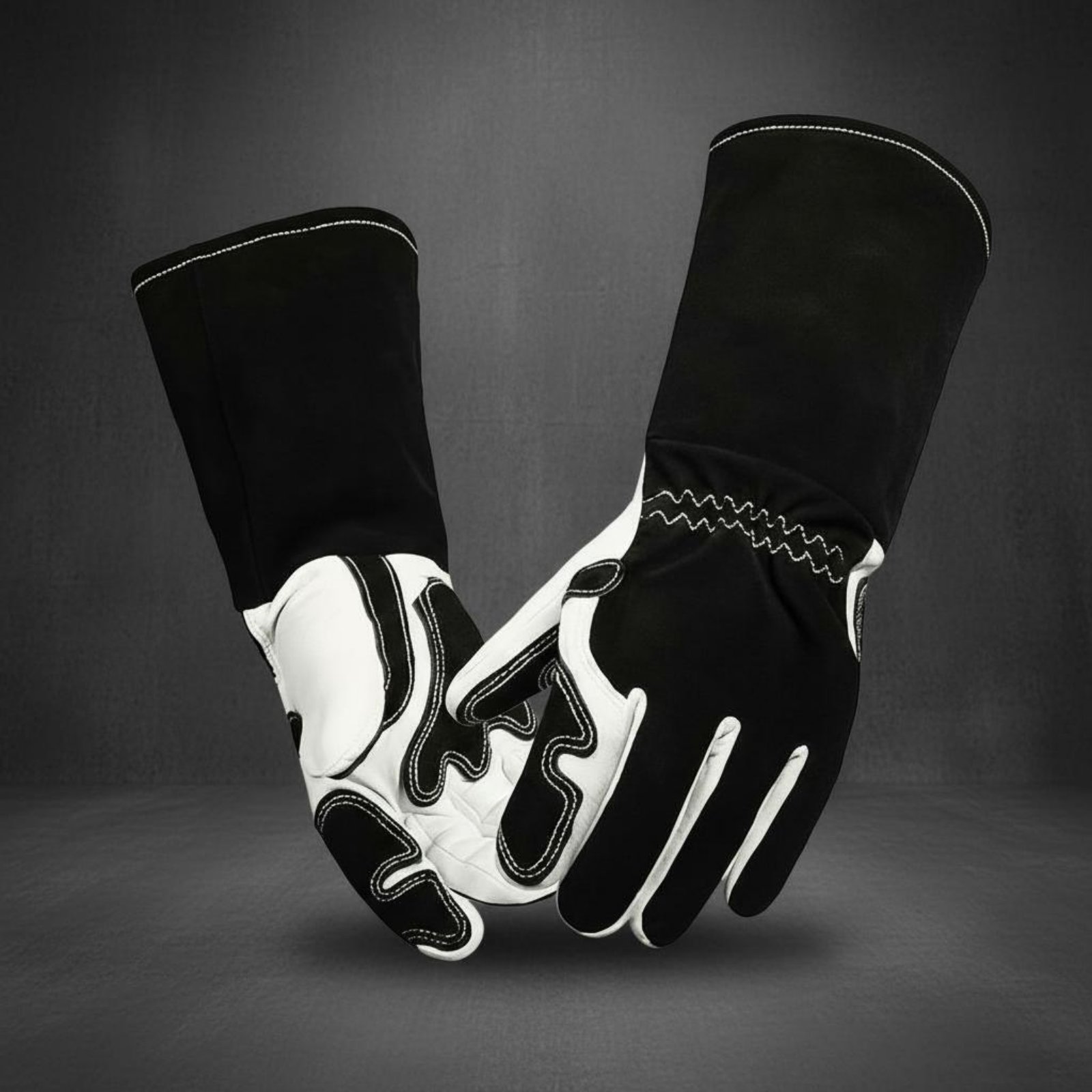 ถุงมือโลหะวิศวกรรม TIG ออกแบบน - Heat Resistant Glove บทวิจารณ์และราคา